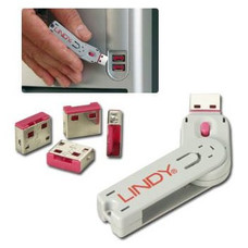 Lindy 40454 bloqueador de puerto Bloqueador de puerto + clave USB tipo A Blanco Acrilonitrilo butadieno estireno (ABS) 5 pieza(s) (Espera 4 dias) Lindy 40454 bloqueador de puerto Bloqueador de puerto + clave USB tipo A Blanco Acrilonitrilo butadieno estireno (ABS) 5 pieza(s) (Espera 4 dias)