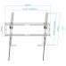 SOPORTE PARED-TV 37""-80"" INCLINABLE LP1081T-B TOOQ (Espera 4 dias)