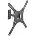 SOPORTE MONITOR/TV 23-55 GIRA/INCLI (2 PIVOTES) NEGRO