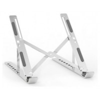 SOPORTE SOBREMESA AJUSTABLE PARA PORTATIL-TABLET PLATA