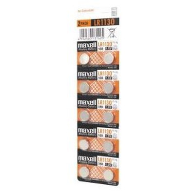 PILAS LR1130 MAXELL LR1130-B10 1.5V BLISTER 10 PILAS LR1130 MAXELL LR1130-B10 1.5V BLISTER 10