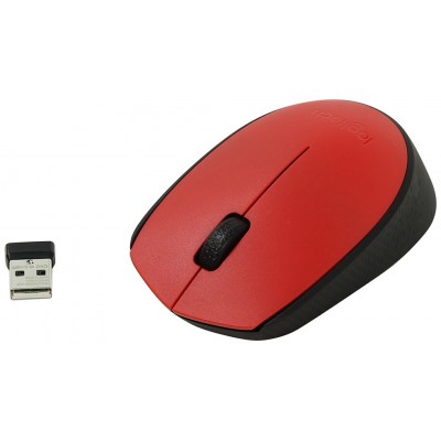 RATON LOGITECH M171 INALAMBRICO ROJO/NEGRO (Espera 4 dias)