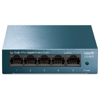 SWITCH NO GESTIONABLE TP-LINK LS105G LITEWAVE 5P GIGA