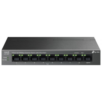 SWITCH NO GESTIONABLE TP-LINK LS109P LITEWAVE 8P