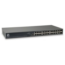SWITCH GESTIONABLE LEVELONE L3 GEP-2682 26P 24xGb PoE SWITCH GESTIONABLE LEVELONE L3 GEP-2682 26P 24xGb PoE