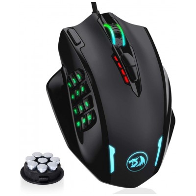 Redragon - IMPACT Raton Gaming RGB Negro