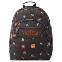 MOCHILA ESCOLAR ESTAMPADO VIDEOJUEGO - CRAYOLES TOTTO MA04ECO029-2210N-3Y7 (Espera 4 dias)