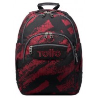 MOCHILA ESCOLAR TIZA ROJA - CRAYOLES TOTTO MA04ECO029-2310N-5C5 (Espera 4 dias)