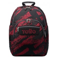 MOCHILA ESCOLAR TIZA ROJA - CRAYOLES TOTTO MA04ECO029-2310N-5C5 (Espera 4 dias)