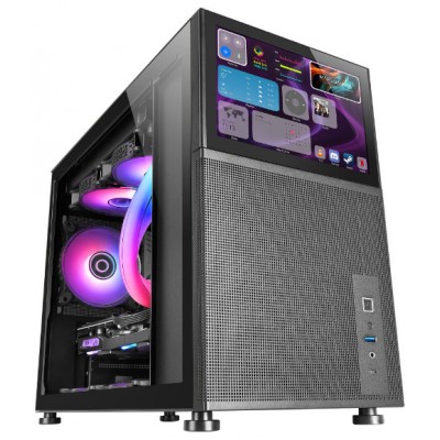 CAJA MINITORRE MICROATX MCLCD NEGRO MARS GAMING (Espera 4 dias)