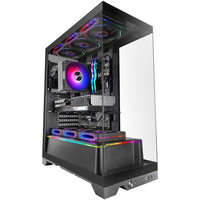 CAJA ATX MARS GAMING MCPRISMA NEGRO TRIPLE CRISTAL CAJA ATX MARS GAMING MCPRISMA NEGRO TRIPLE CRISTAL