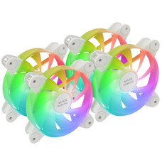 KIT 4xVENTILADOR INTERNO ARGB MARS GAMING MF4AW 120mm KIT 4xVENTILADOR INTERNO ARGB MARS GAMING MF4AW 120mm