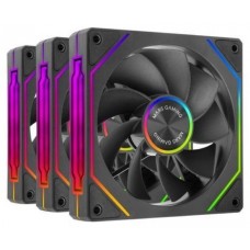 KIT 3 VENTILADORES AUXILIAR MF-LINKFINITY 2R NEGRO MARS GAMING (Espera 4 dias)