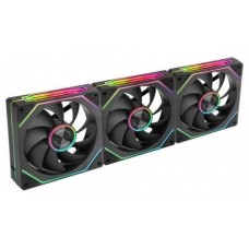 KIT 3 VENTILADORES AUXILIAR MF-LINKFINITY 2 NEGRO MARS GAMING (Espera 4 dias)