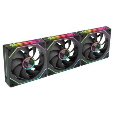 KIT 3 VENTILADORES AUXILIAR MF-LINKFINITY 2 NEGRO MARS GAMING (Espera 4 dias)