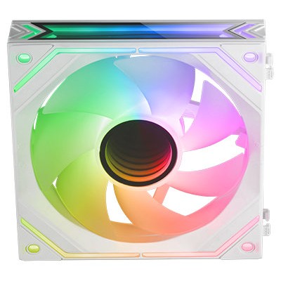 VENTILADOR AUXILIAR A-RGB 120MM MF-LINKFINITY BLANCO MARS GAMING (Espera 4 dias)