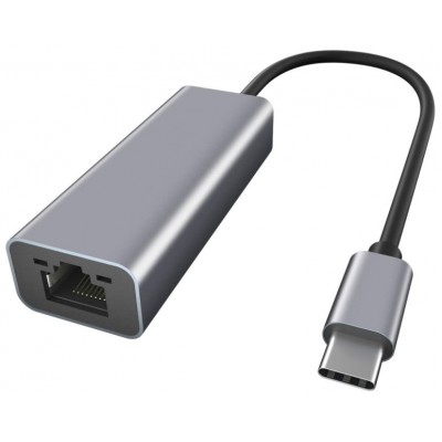 EWENT ADAPTADOR DE RED GIGABIT USB-C ALUMINIO