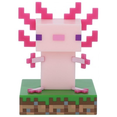 LÁMPARA ICONS AJOLOTE - MINECRAFT 12 CM PALADONE REDSTRING PP11390MCF (Espera 4 dias)