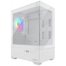 Coolbox Caja Gaming MATX GM200 V.Lite ARGB S.FTE B