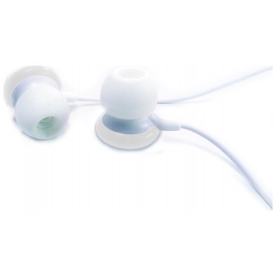 AURICULARES GEMBIRD EAR IN LACASITOS BLANCOS ALAMBRICO