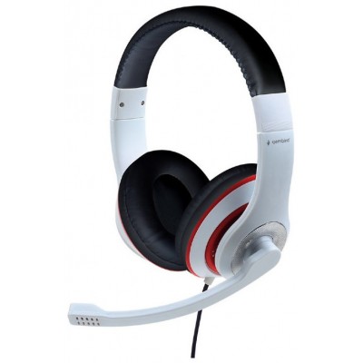 AURICULARES GEMBIRD MICROFONO CONTROL VOL BLANCO ALAMBRICO