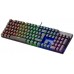 Mars Gaming MK422 Negro Teclado Gaming RGB Switch Mecánico Azul Idioma Portugués (Espera 4 dias)