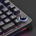 Mars Gaming Tecl. MKPROYES Silent Switch RGB Negro