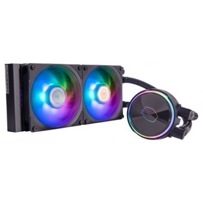 VENTILADOR CPU COOLER MASTER REFRIGERACION LIQUIDA MASTERLIQUID PRO 240 ARGB (MLY-D24M-A23PZ-R1) (Espera 4 dias)