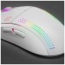 MOUSE MARS GAMING RGB MMPRO WHITE AMBIDIESTRO 32K DPI