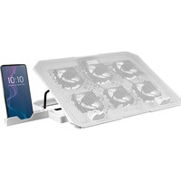 NOTEBOOK COOLER STAND MNBC2W RGB BLANCO MARS GAMING (Espera 4 dias) NOTEBOOK COOLER STAND MNBC2W RGB BLANCO MARS GAMING (Espera 4 dias)