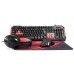 PACK TECLADO MOUSE HEADSET Y ALFOMBRILLA MARS GAMING