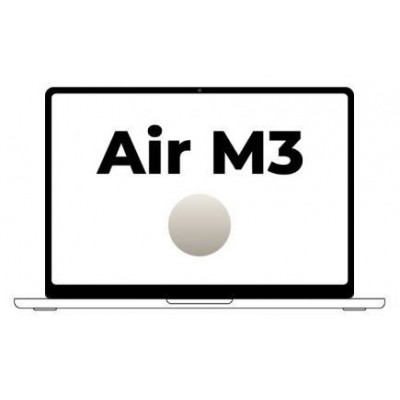MACBOOK AIR APPLE 13"" M3 10CORE GPU STARLIGHT 512GB (Espera 4 dias)