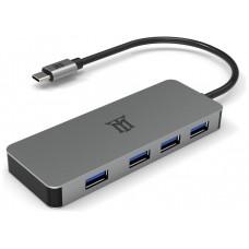 HUB MAILLON PREMIUM TIPO C 3.1 TO USB 3.2 ALUMINIO 4.1