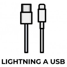 APPLE CABLE USB-A A LIGHTNING 1M (Espera 4 dias)