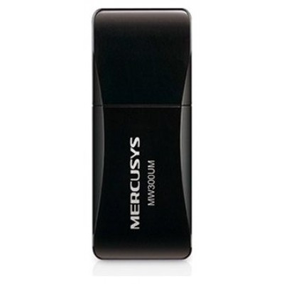 USB WIFI MERCUSYS MW300UM WIRELESS N 300MBPS MINI USB