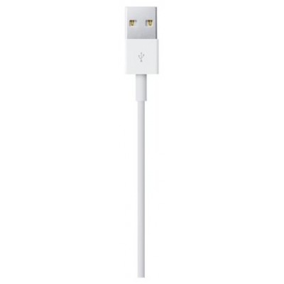 CABLE APPLE LIGHTNING TO USB BLANCO 1M