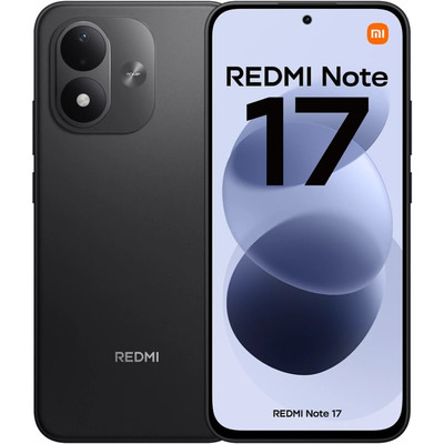 SMARTPHONE XIAOMI REDMI NOTE 17 4GB 128GB BLACK SMARTPHONE XIAOMI REDMI NOTE 17 4GB 128GB BLACK