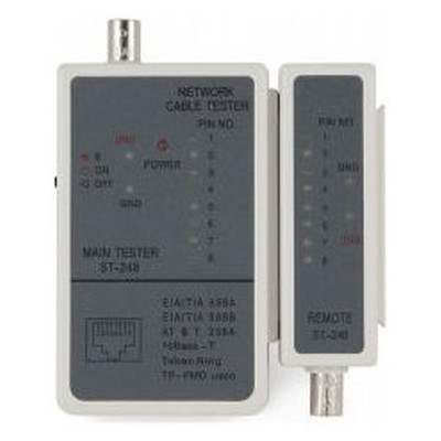 Gembird Probador de cables RJ-45 y RG-58 Gembird Probador de cables RJ-45 y RG-58