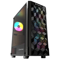 CAJA DE PC GAMING NFORTEC AZIR SEMITORRE ATX A-RGB C.