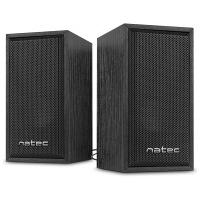 ALTAVOCES NATEC PANTHER 6W RMS 2.0 USB NEGRO