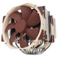 NOCTUA COOLER CPU NH-D15 MULTISOCKET 2XFAN A15, 6 HEATPIPES DUAL TOWER, 140MM FAN PWM, INTEL LGA1851, LGA1700, LGA1200, LGA1151, AMD AM5, AM4 (Espera 4 dias)