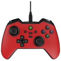 GAMEPAD GENESIS MANGAN 300 USB (FOR PC/SWITCH/MOBILE) ROJO