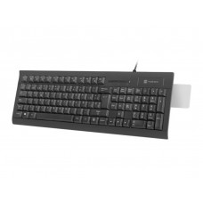 TECLADO NATEC MORAY CON LECTOR DE TARJETAS INTELIGENTES USB NEGRO