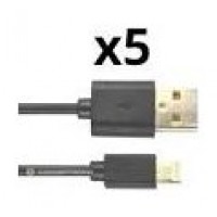 KIT 5 UNIDADES CABLE LIGHTING NORTESS IPHONE 5  6/7/8/