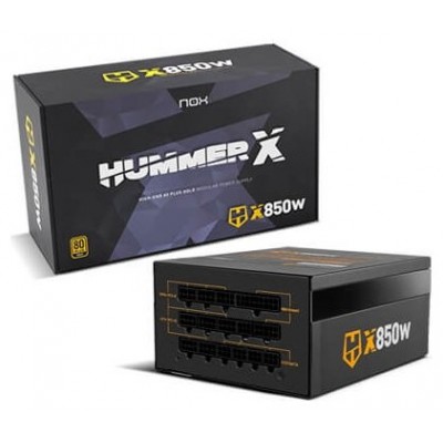 Fuente NOX HUMMER X 850W Modular 80+Gold