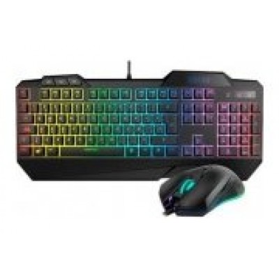 PACK KROM TECLADO SEMIMECANICO Y RATON KRUSHER SP