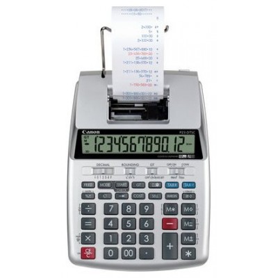 CANON Calculadora Escritorio  de impresion Plata P23-DTSC