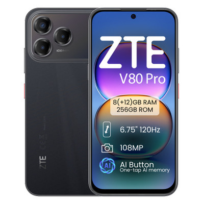 ZTE V80 PRO 8+256 NEGRO (Espera 4 dias) ZTE V80 PRO 8+256 NEGRO (Espera 4 dias)