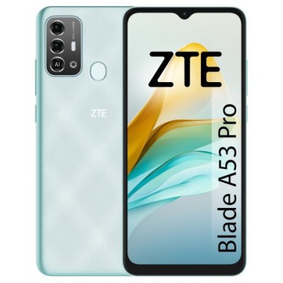 ZTE BLADE A 53 PRO VERDE 4G / 6,52 HD+ / OC 1,6GHZ /64GB ROM / 13 + 2MP / 5000MAH (Espera 4 dias)