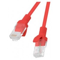 CABLE RED LANBERG LATIGUILLO CAT.6 UTP  1.5M ROJO FLUKE  PASSED